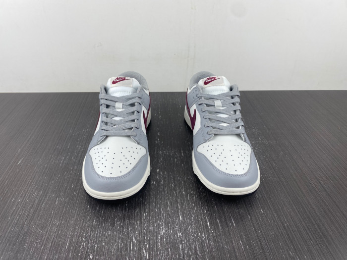 nike dunk low "grey/white/red" dd1503-122