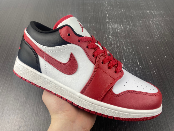 jordan 1 low reverse black toe - dc0774-160