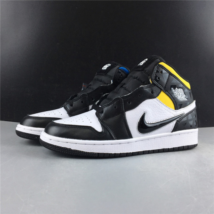 air jordan 1 mid “quai 54” cj9219-001