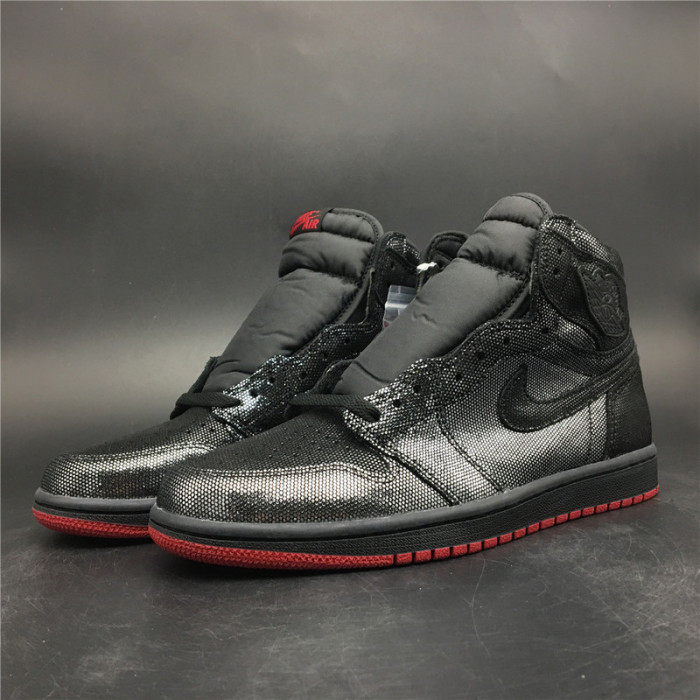 air jordan 1 retro high og black/gym red dc7071-001