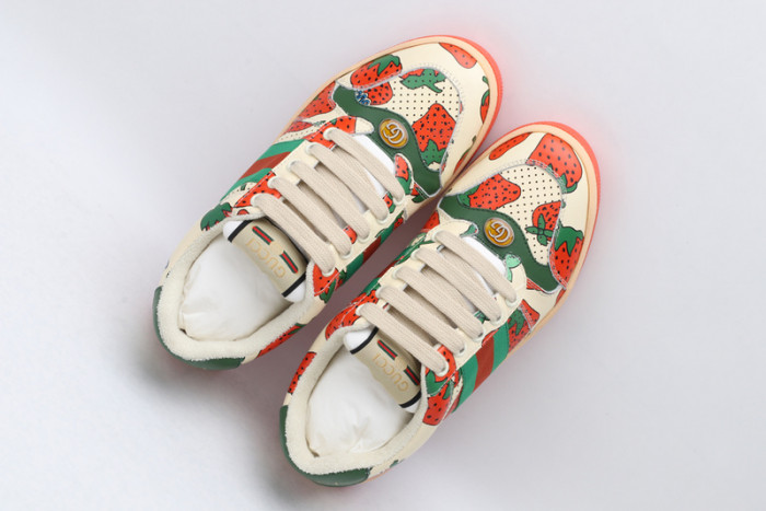 G*u*i ace embroidered low-top sneaker