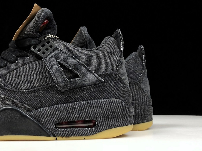 air jordan 4 retro L*v*s nrg  L*v*s - black denim ao2571-001