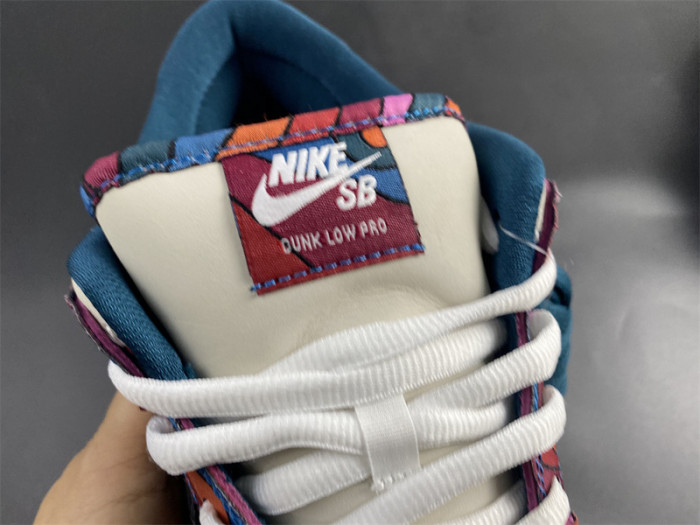 nike sb dunk low pro parra abstract art (2021) - dh7695-600