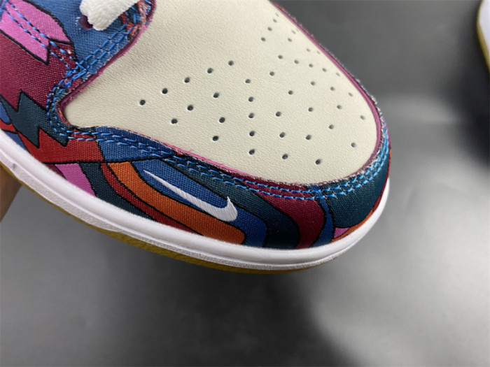 nike sb dunk low pro parra abstract art (2021) - dh7695-600
