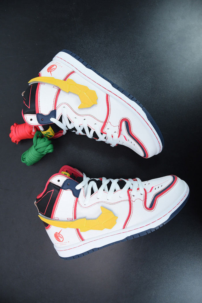 gundam x dunk high sb ''project unicorn - rx-0'' - dh7717 100