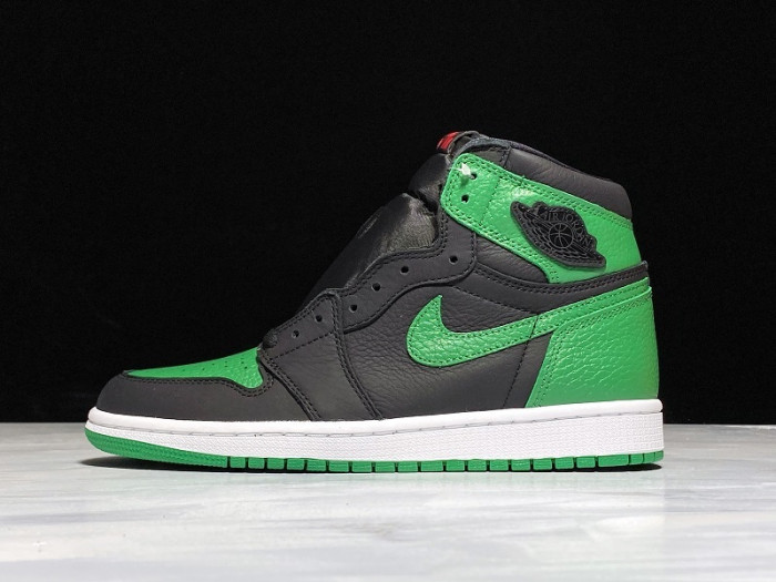 jordan 1 retro high pine green black  555088-030