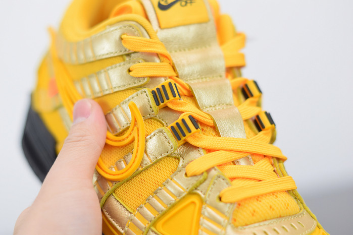 ofw nike air rubber dunk “university gold” cu6015-700