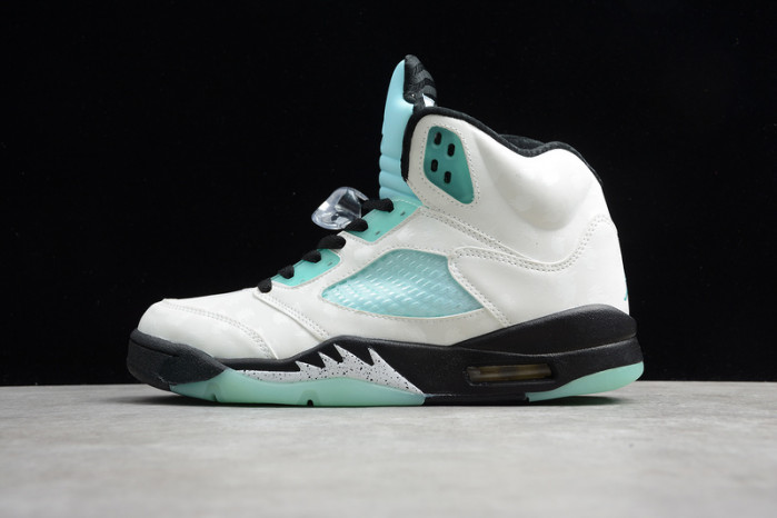 air jordan 5 retro island green  cn2932-100