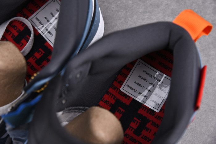 F**etasm x jordan 1 mid fearless blue white  cu2802-100