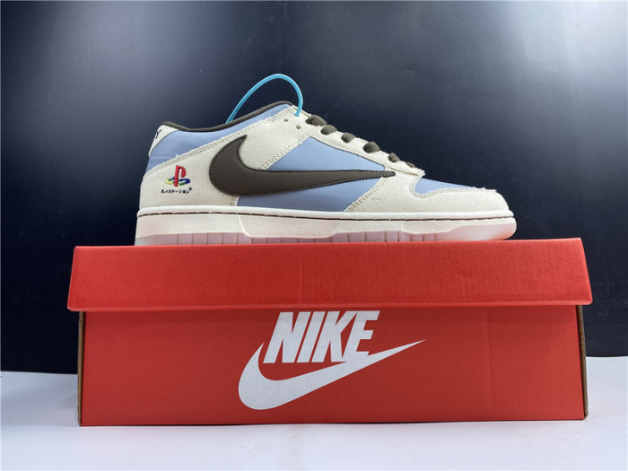 travis scott x playstation x nk sb dunk low cu1726-800