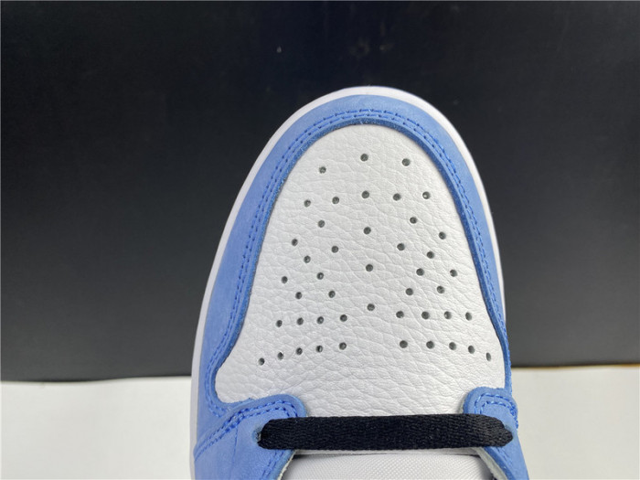 air jordan 1 retro high white university blue black 555088-134