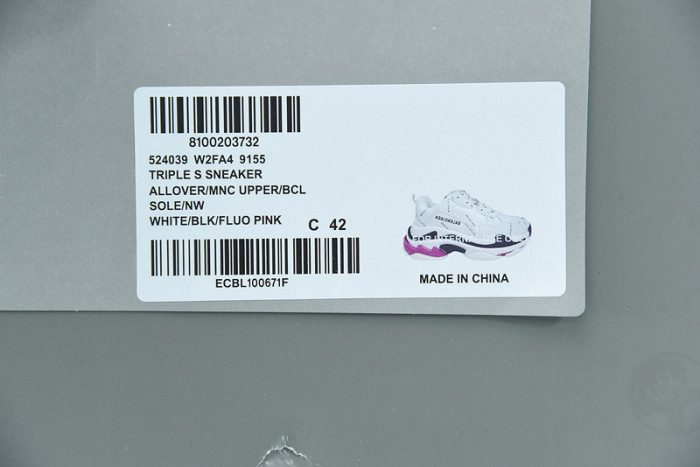 blcg sneaker triple.s.