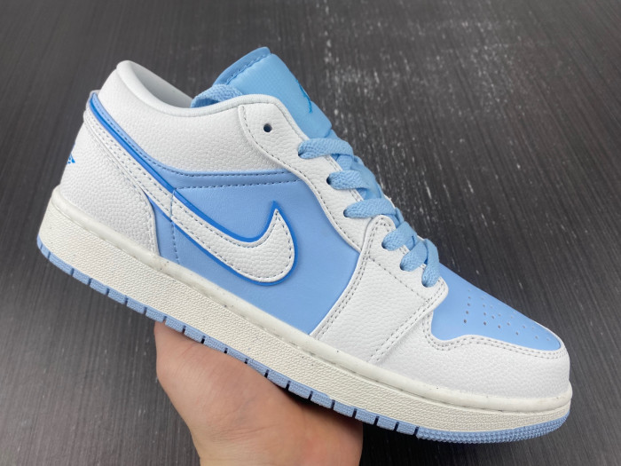 jordan 1 low se reverse ice blue - dv1299-104