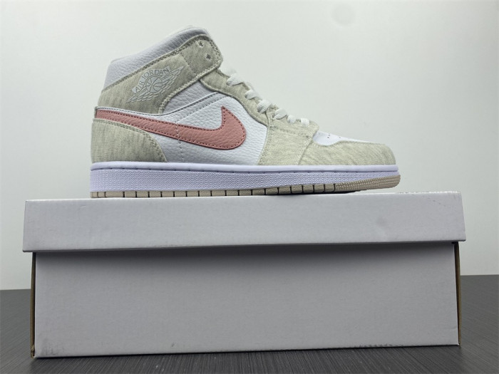 jordan 1 mid se light iron ore (w) - dn4045-001