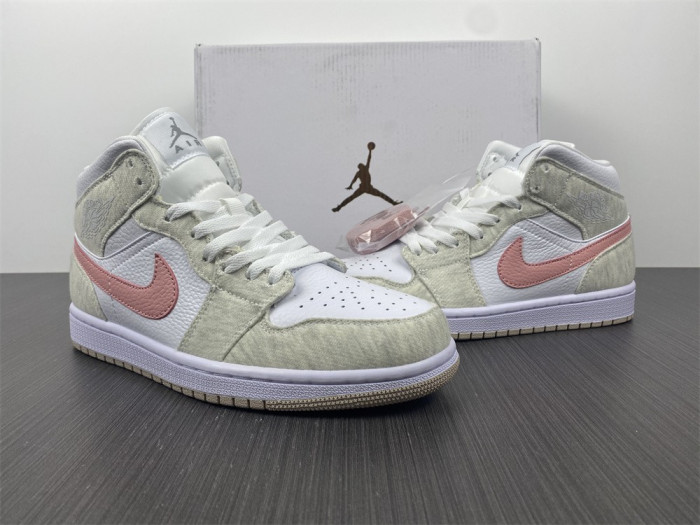 jordan 1 mid se light iron ore (w) - dn4045-001