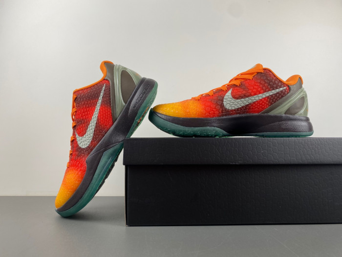 nike kobe 6 asg orange county sunset | 448693-800