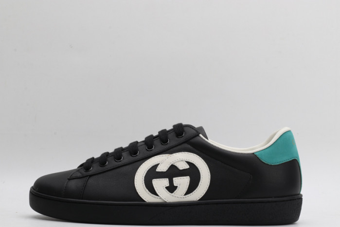 G*u*i ace embroidered low-top sneaker