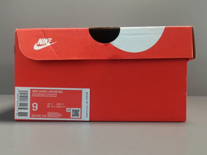 nike dunk low unc (2021) - dd1391-102