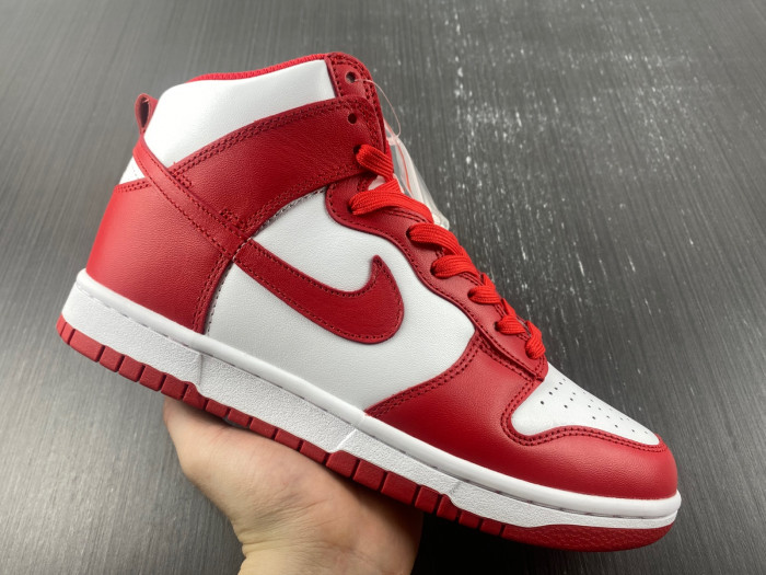 nike dunk high championship white red- dd1399-106