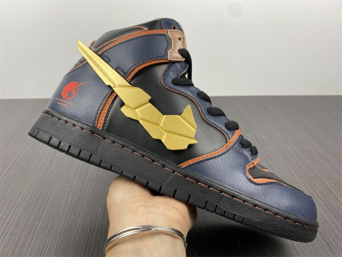 nike gundam x dunk high sb 
