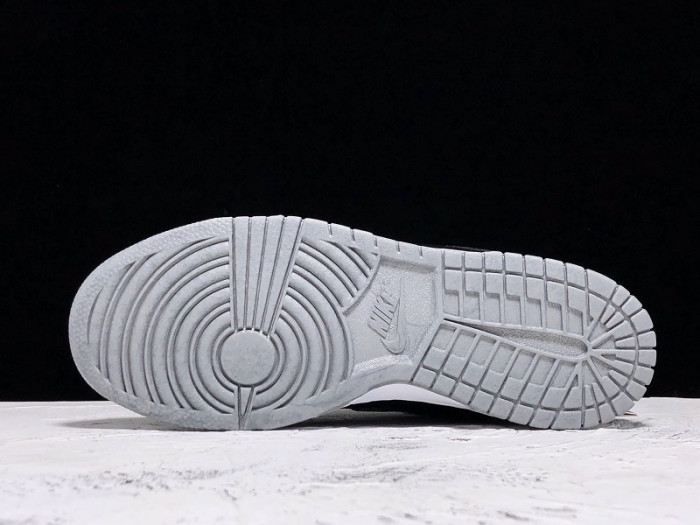 x nike sb dunk low silver black  ck3480-001