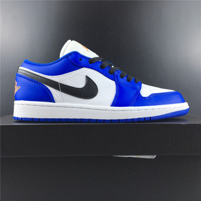 air jordan 1 low hyper royal orange peel 553558-401
