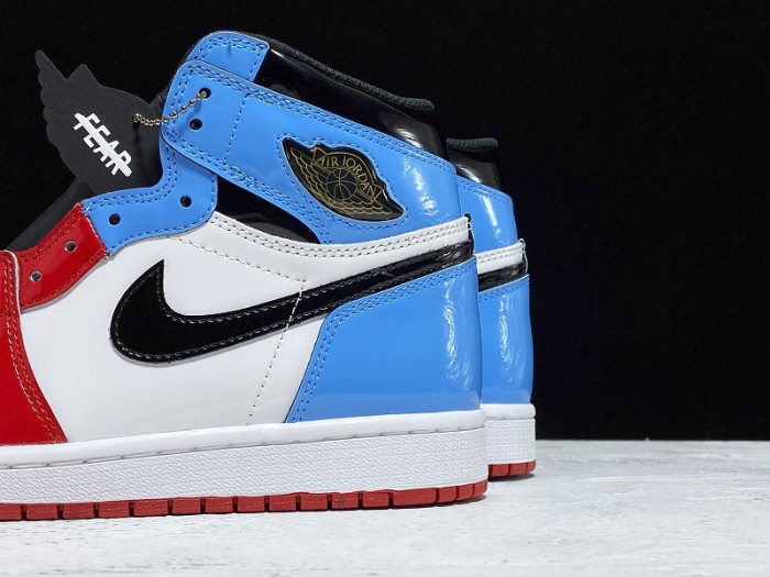 air jordan 1 unc to chicago fearless ck5666-100