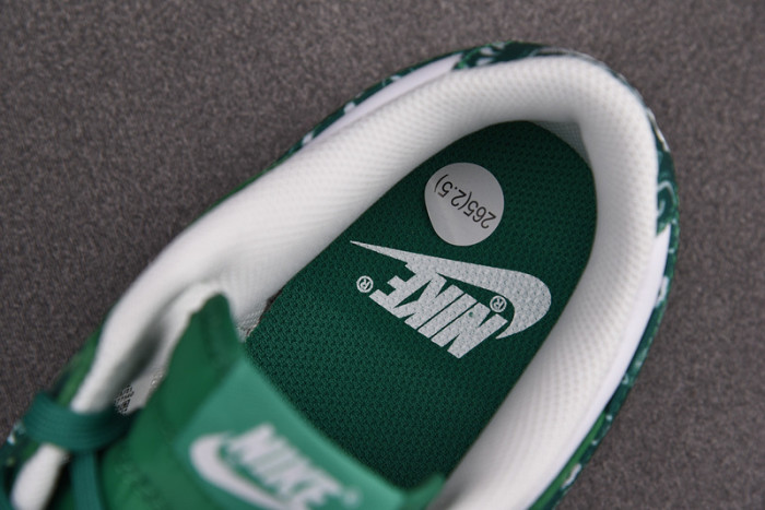 nike dunk low essential paisley pack green - dh4401-102