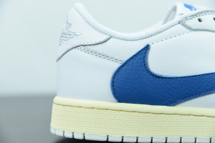 travis scott x fragment x nike air jordan 1 low cream white blue cq3277-100