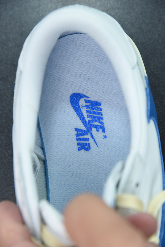 travis scott x fragment x nike air jordan 1 low cream white blue cq3277-100