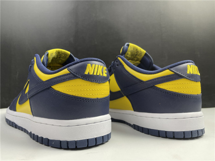 nike dunk low michigan - dd1391-700