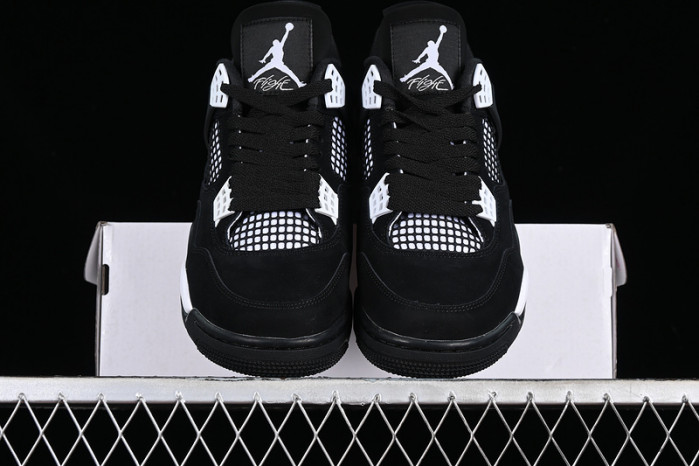 air jordan 4 retro“white thunder” fq8138-001