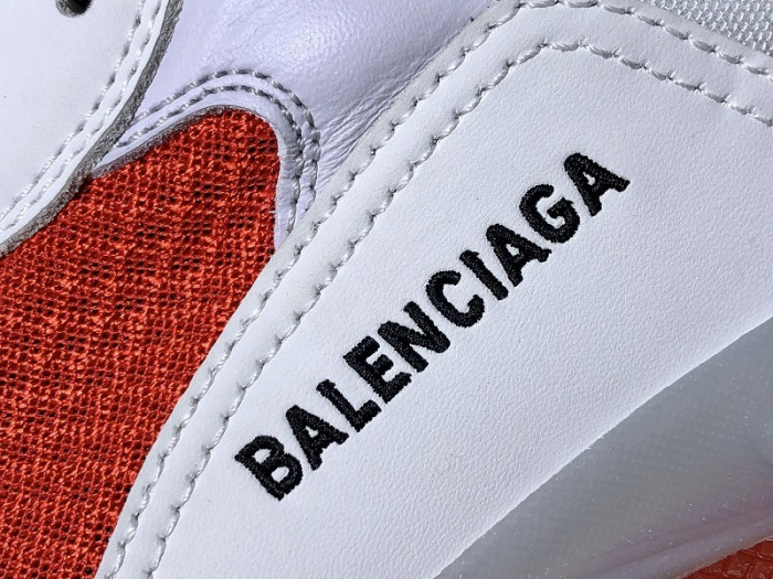 blcg sneaker triple.s.gomma white-red-grey