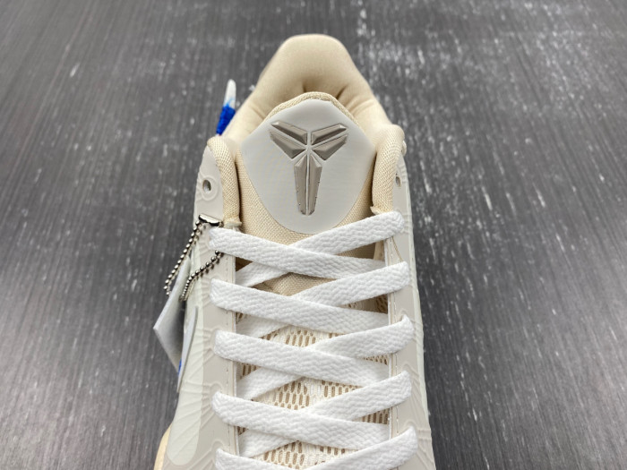 nike kobe 5 protro undefeated rice white  db4796-101