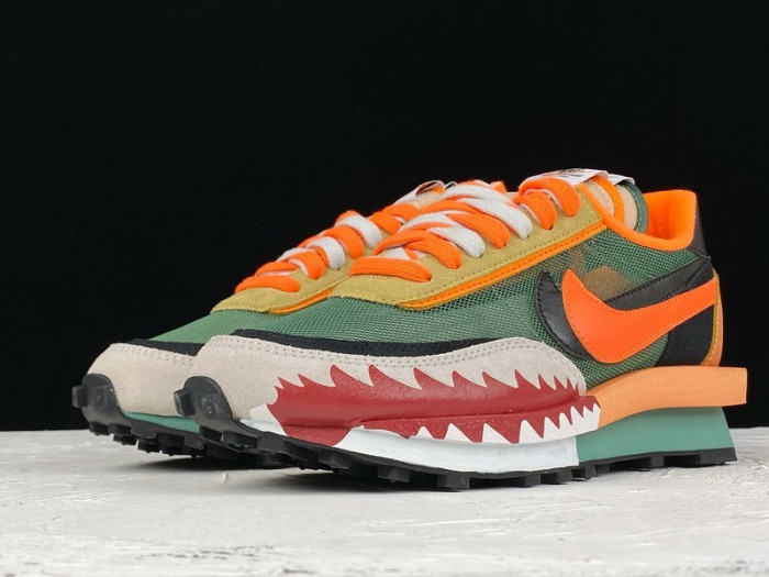 sacai x nike ldwaffle big shark bv0073-081