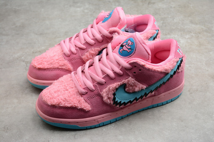 grateful dead nike sb dunk low pink bear cj5378 600
