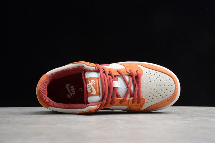 nike sb dunk low pro dark russet cedar bq6817-202