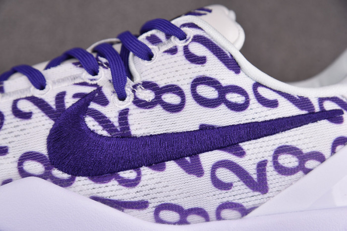 nike kobe 8 protro "white/court purple" fq3549-100