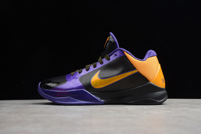 nike  zoom kobe 5 x ''lakers'' 386430 071