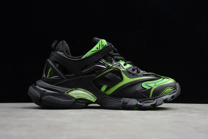 blcg  sneaker tess.s.gomma black green 570391 w2gn1 1012