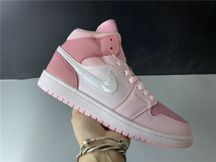 air jordan 1 mid digital pink (w) cw5379-600