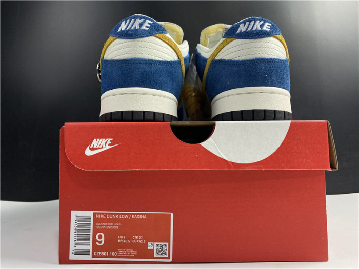 nike dunk low kasina industrial blue cz6501-100