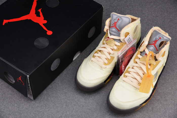 air jordan 5 retro ofw sail dh8565-100