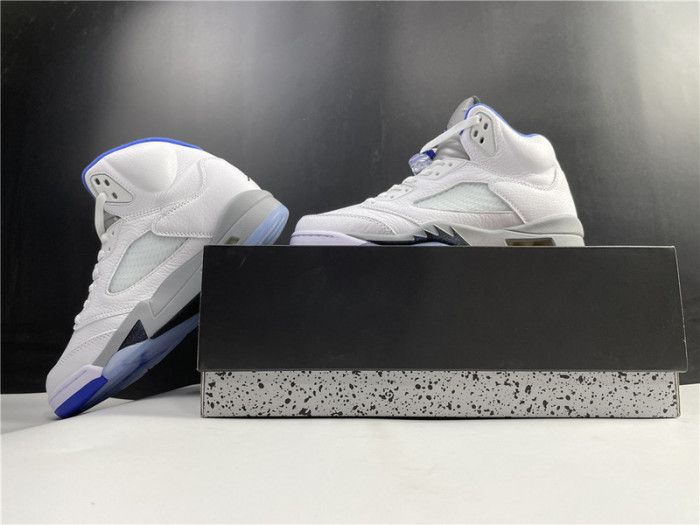 air jordan 5 retro white stealth (2021) dd0587-140