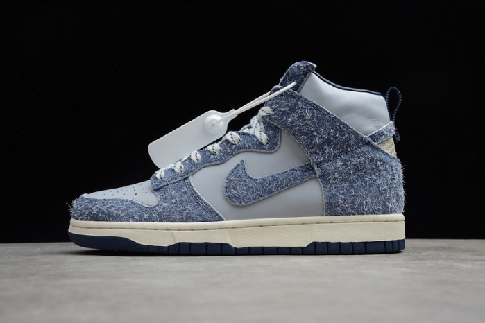 nike dunk high ab notre midnight navy  cw3092-400