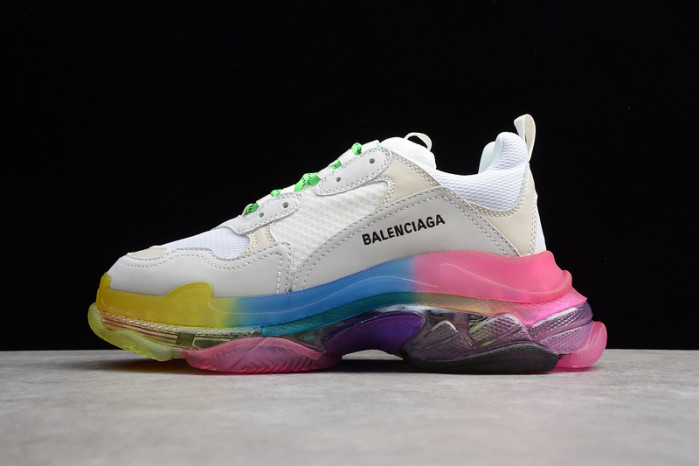 blcg sneaker triple.s.gomma "rainbow" 541624 w09e1 1895