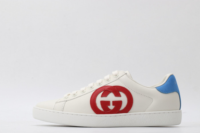 G*u*i ace embroidered low-top sneaker 431942a38g09066