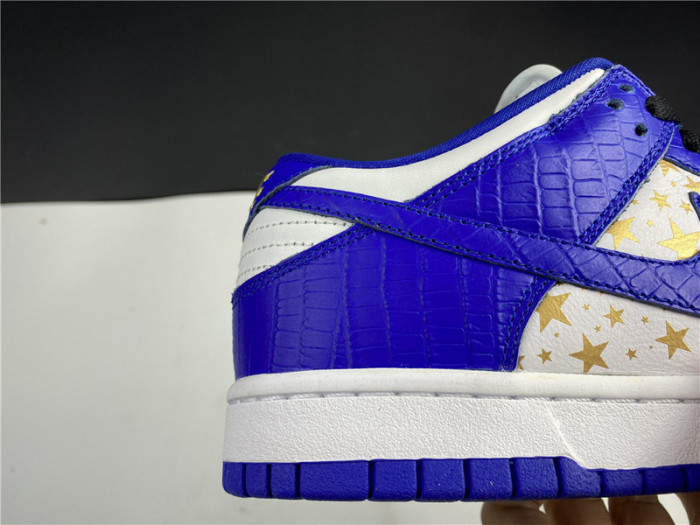 nike sb dunk low stars hyper royal (2021)  dh3228-100