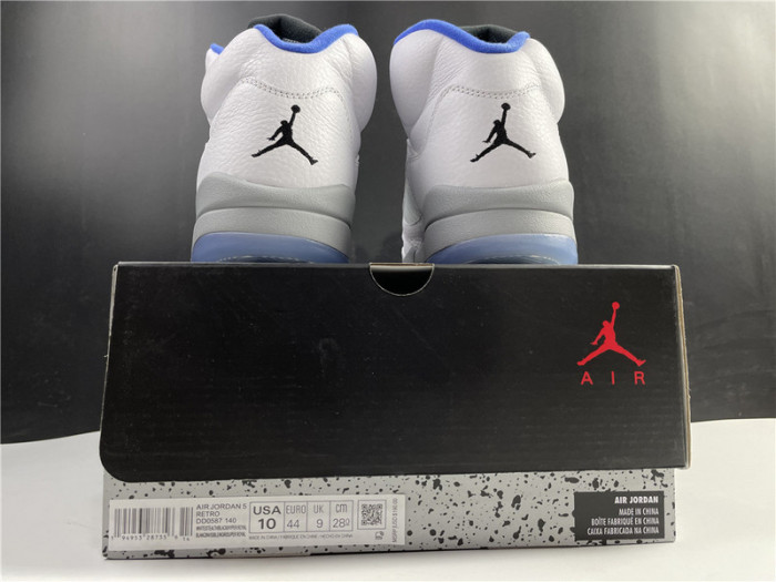 air jordan 5 retro white stealth (2021) dd0587-140