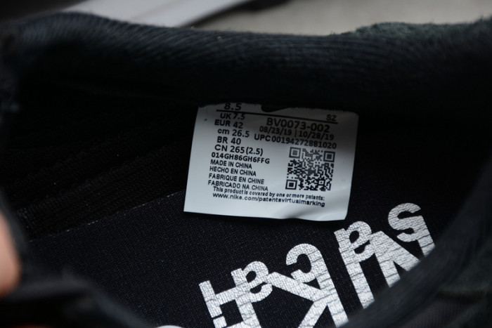 sacai x nike l0vtd waffle daybreak black white bv0073-002